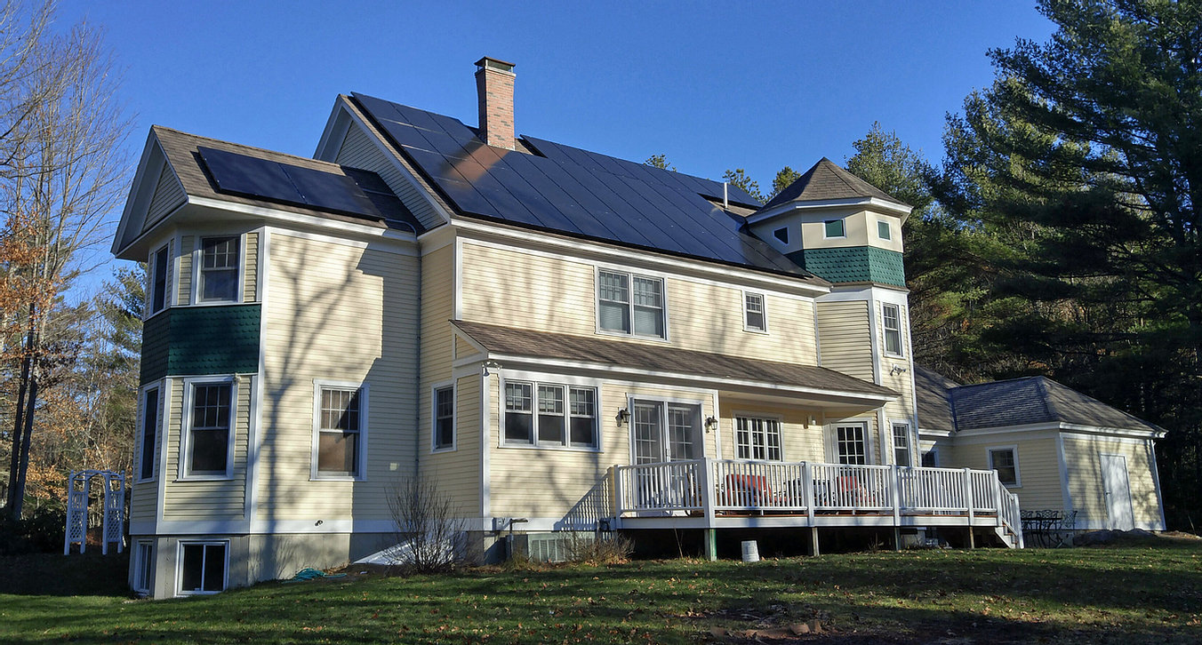 Multi Roof Solar Install <b>Home Solar System with Multiple roof angles</b>